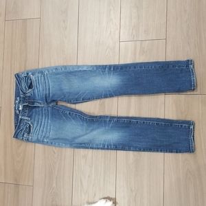 Super stretch skinny faded jeans
